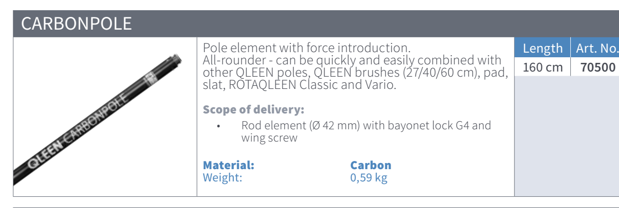 CarbonPole for QLEEN