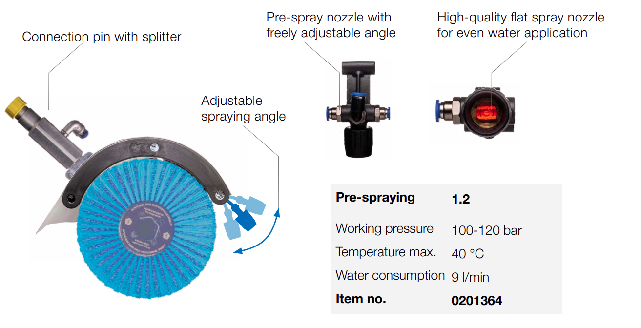 Pre-Spray Unit 0201364