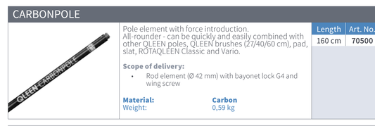 CarbonPole for QLEEN